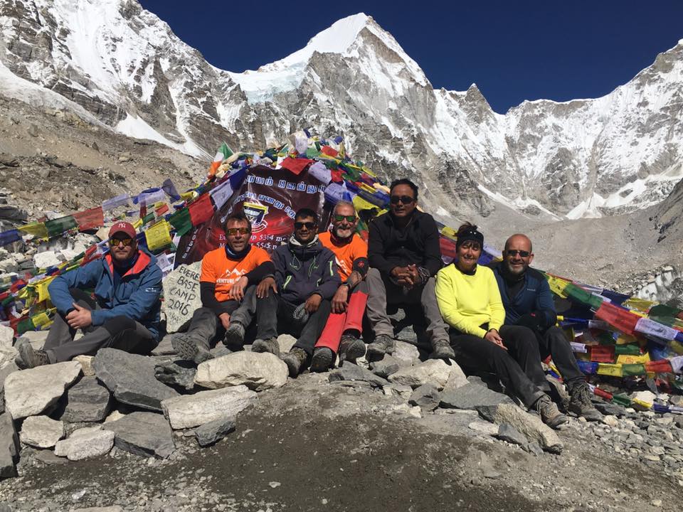Venture Force Team Reach Everest Base Camp